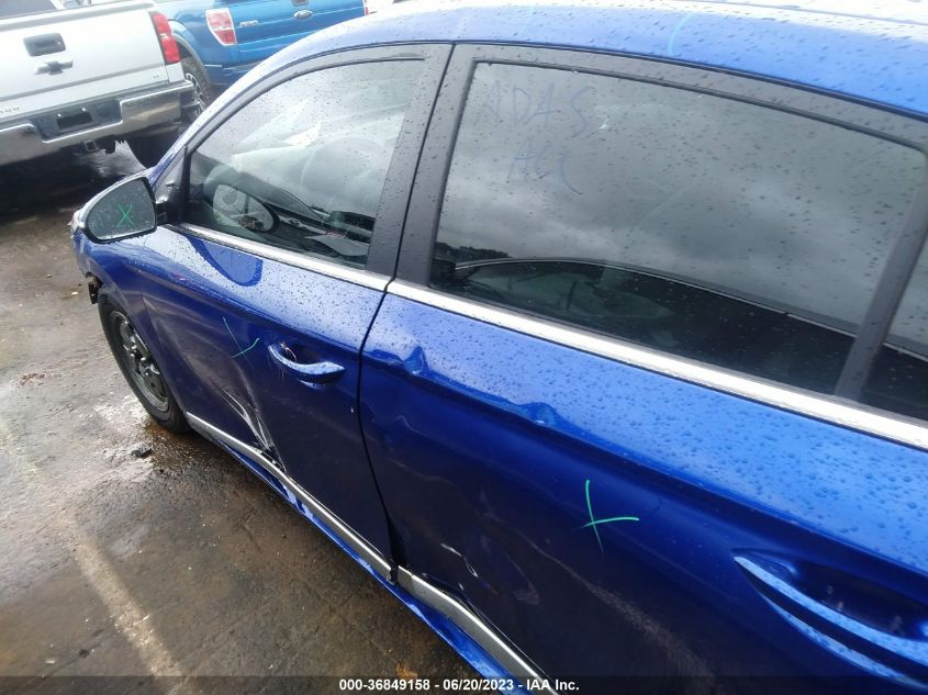 2022 HYUNDAI IONIQ HYBRID SE - KMHC75LC3NU266135