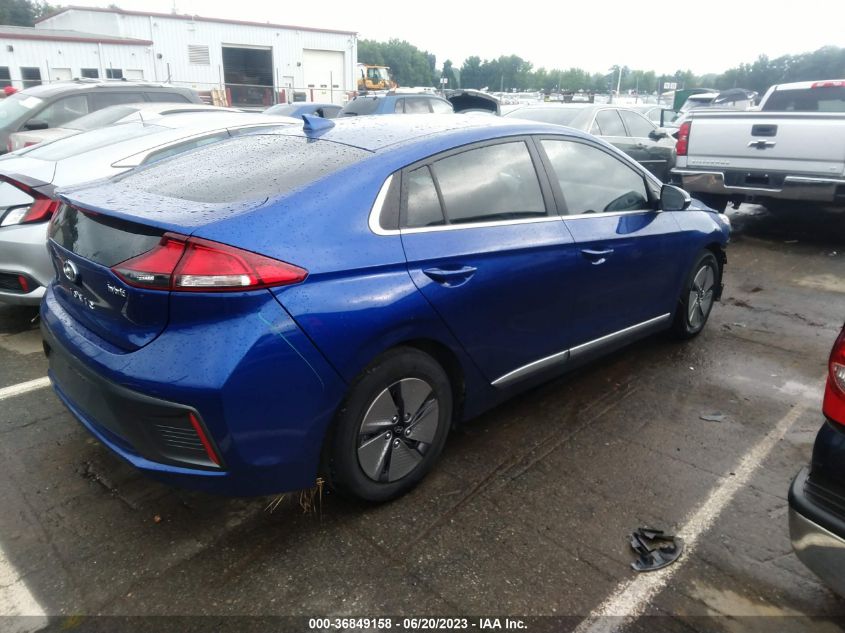 2022 HYUNDAI IONIQ HYBRID SE - KMHC75LC3NU266135