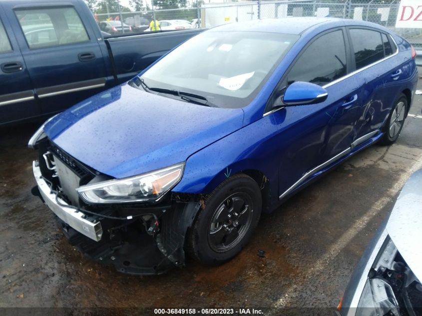 2022 HYUNDAI IONIQ HYBRID SE - KMHC75LC3NU266135