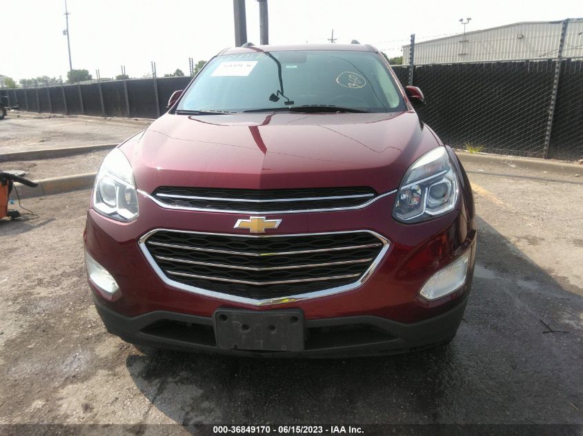 2016 CHEVROLET EQUINOX LT - 2GNALCEK3G1127418