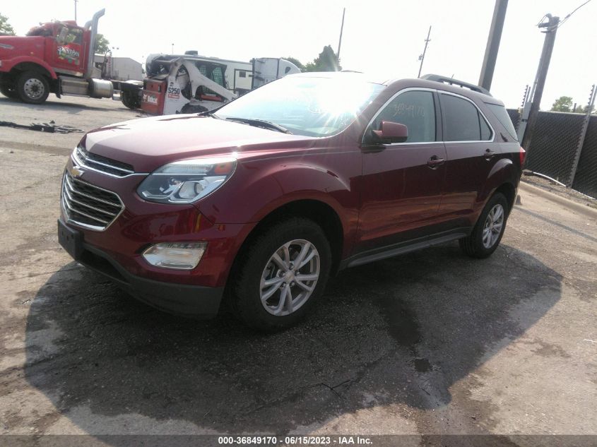 2016 CHEVROLET EQUINOX LT - 2GNALCEK3G1127418