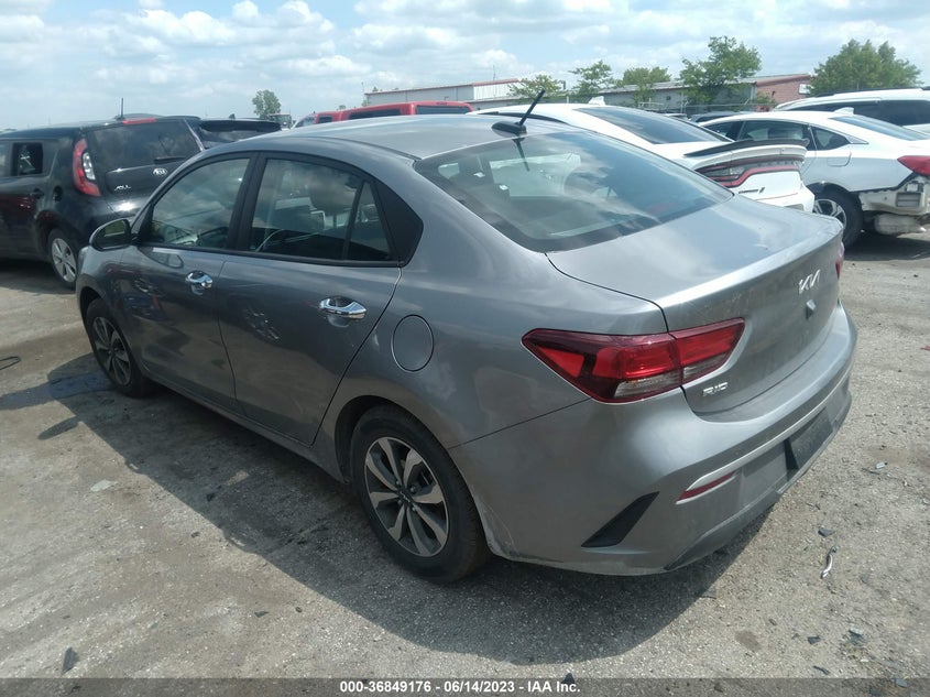 VIN 3KPA24AD4PE545627 2023 KIA RIO LX/S