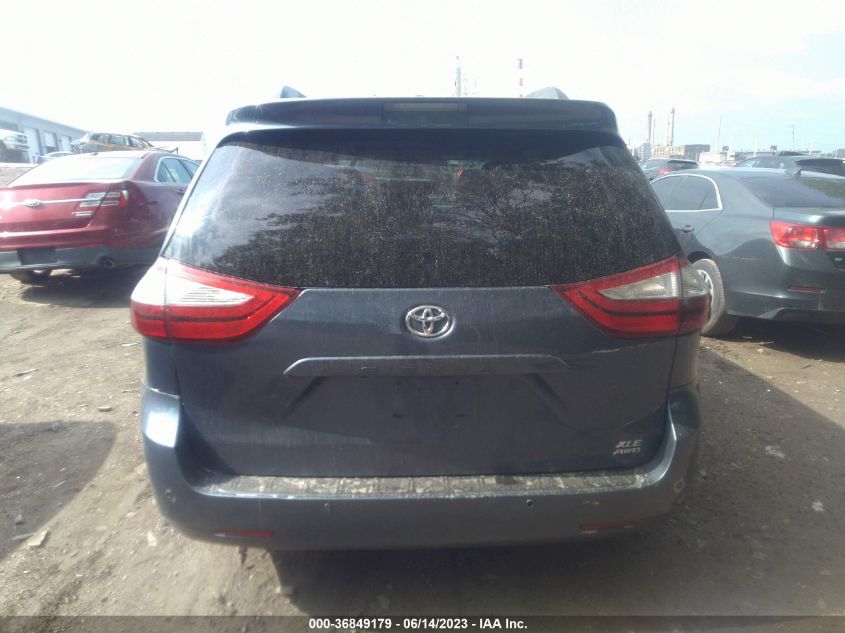 2015 TOYOTA SIENNA XLE/LIMITED - 5TDDK3DC1FS113754