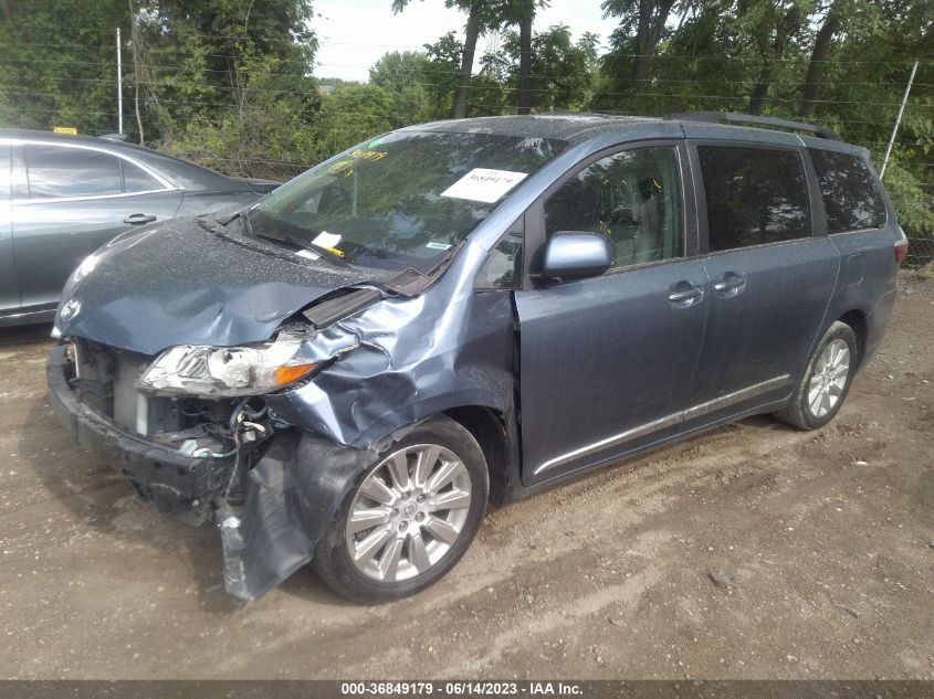 2015 TOYOTA SIENNA XLE/LIMITED - 5TDDK3DC1FS113754