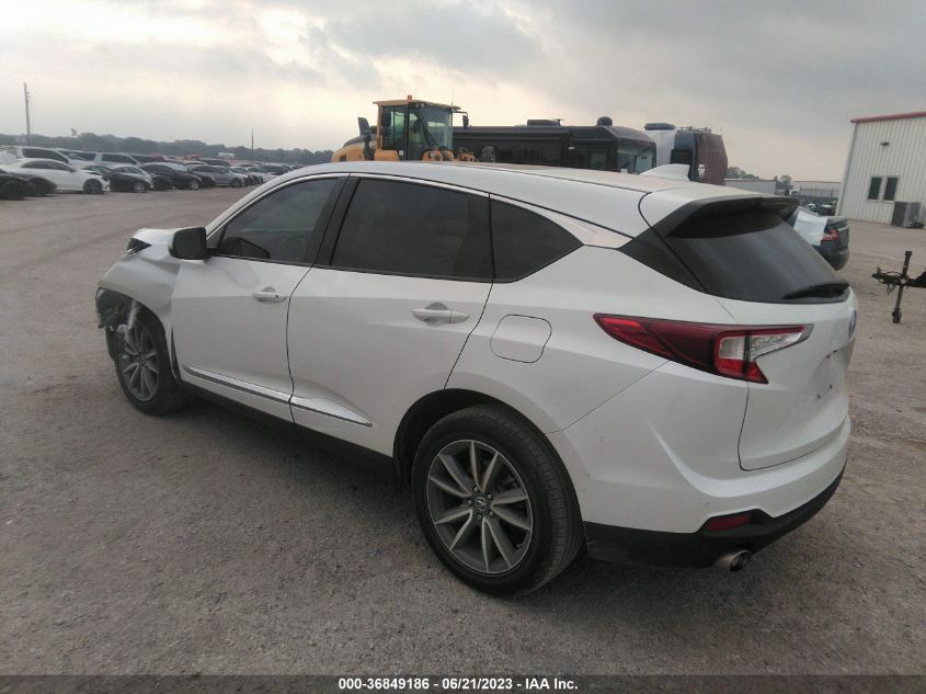 2020 ACURA RDX W/TECHNOLOGY PKG - 5J8TC1H51LL019591