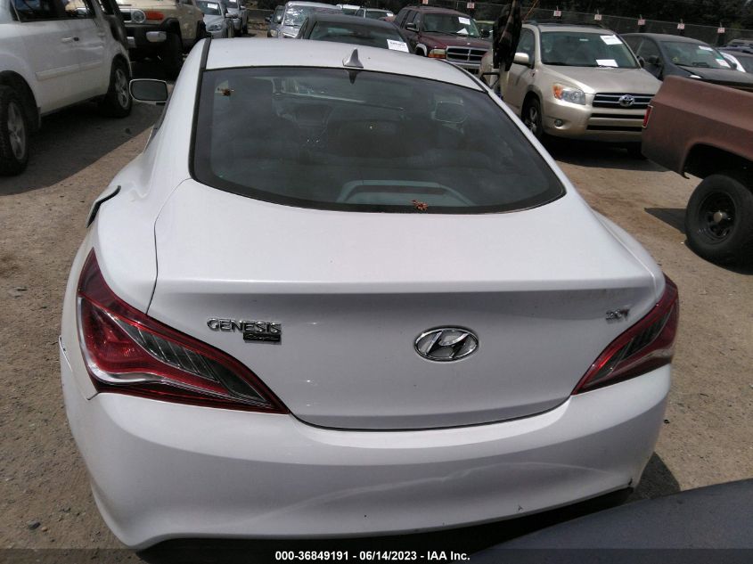 2013 HYUNDAI GENESIS COUPE 2.0T KMHHT6KD7DU088536
