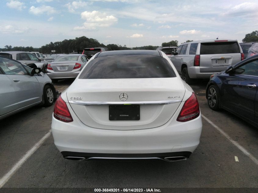 2015 MERCEDES-BENZ C-CLASS C 300 - 55SWF4KB8FU007995