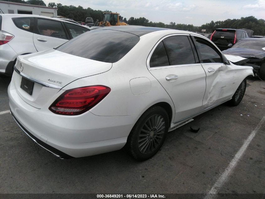 2015 MERCEDES-BENZ C-CLASS C 300 - 55SWF4KB8FU007995