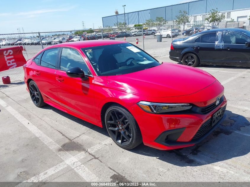 2022 HONDA CIVIC SEDAN SPORT - 2HGFE2F56NH547451