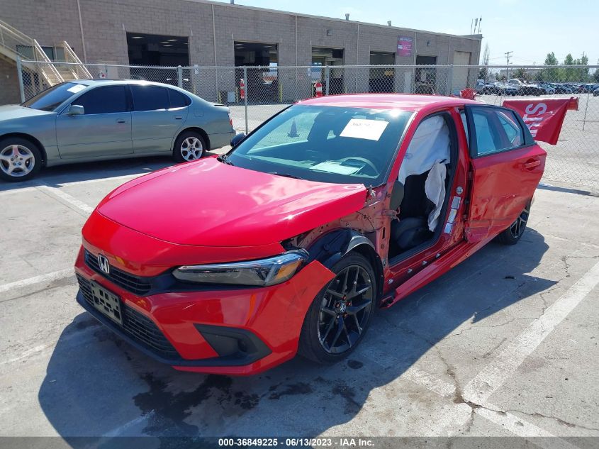 2022 HONDA CIVIC SEDAN SPORT - 2HGFE2F56NH547451