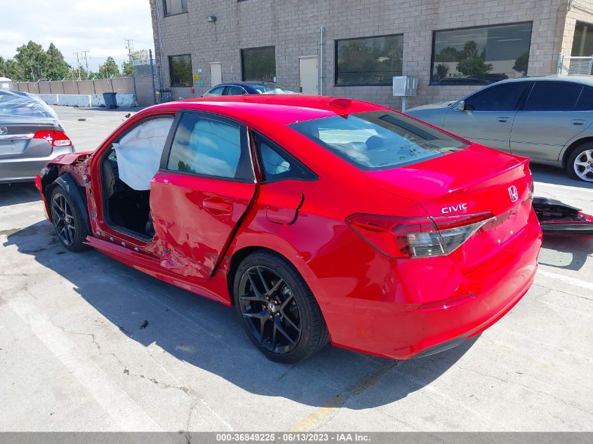 2022 HONDA CIVIC SEDAN SPORT - 2HGFE2F56NH547451