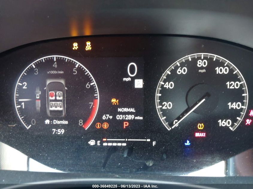 2022 HONDA CIVIC SEDAN SPORT - 2HGFE2F56NH547451
