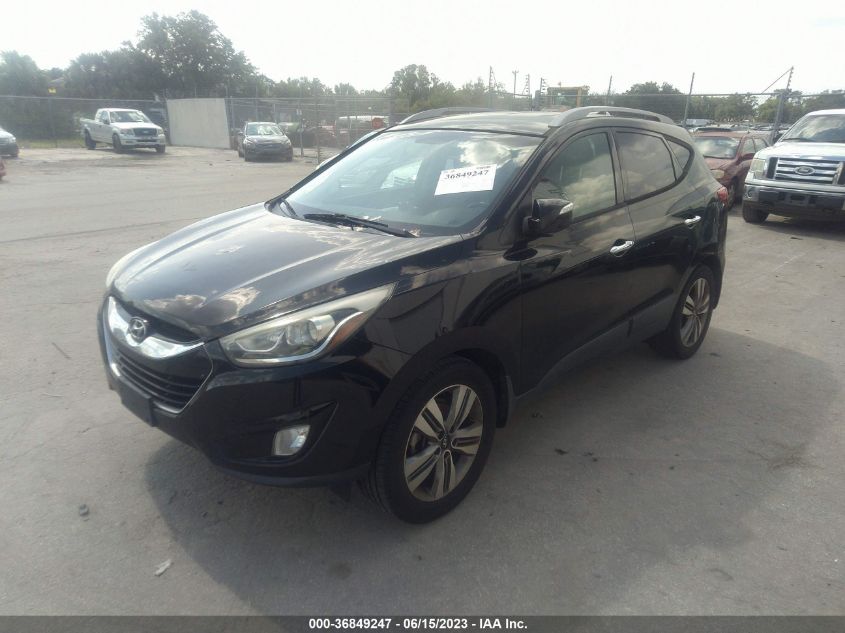 2014 HYUNDAI TUCSON LIMITED - KM8JU3AG8EU831375