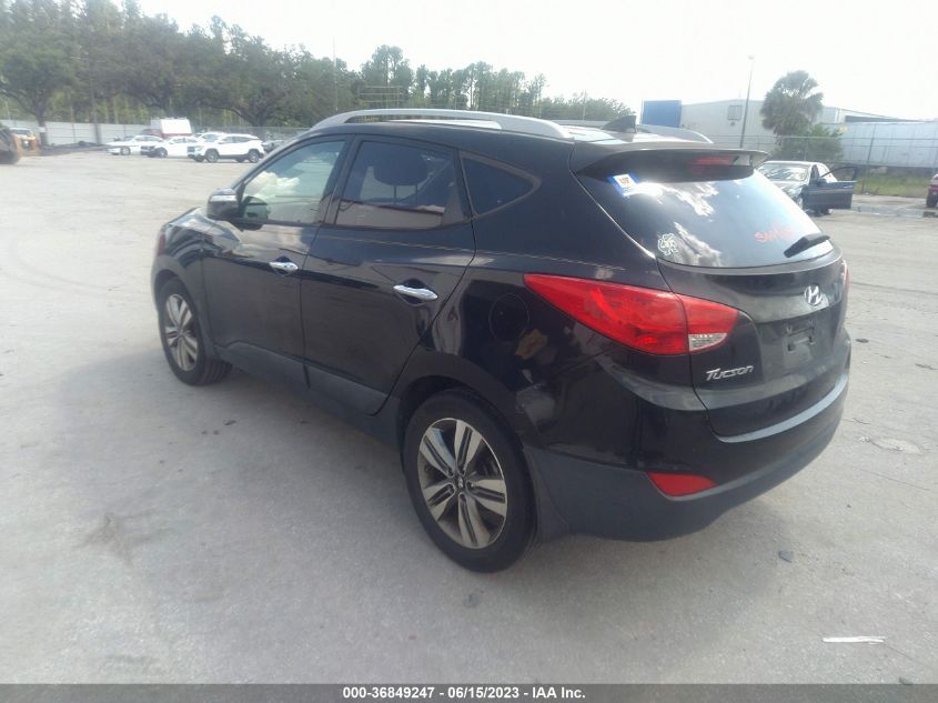 2014 HYUNDAI TUCSON LIMITED - KM8JU3AG8EU831375