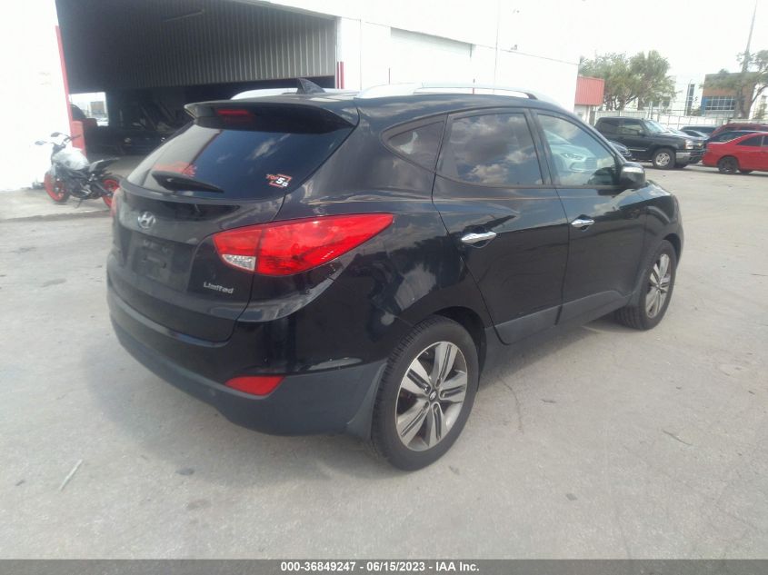2014 HYUNDAI TUCSON LIMITED - KM8JU3AG8EU831375