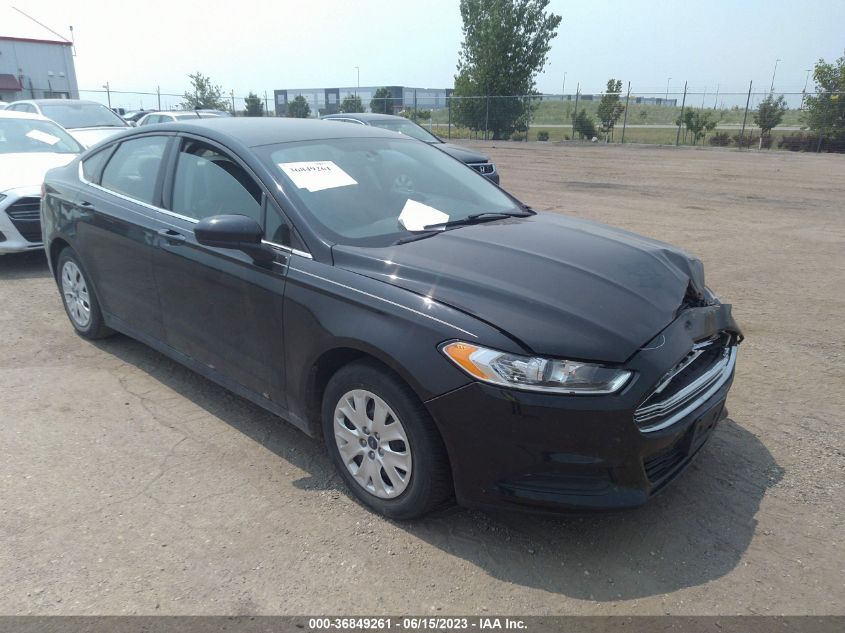 2013 FORD FUSION S - 3FA6P0G74DR260860