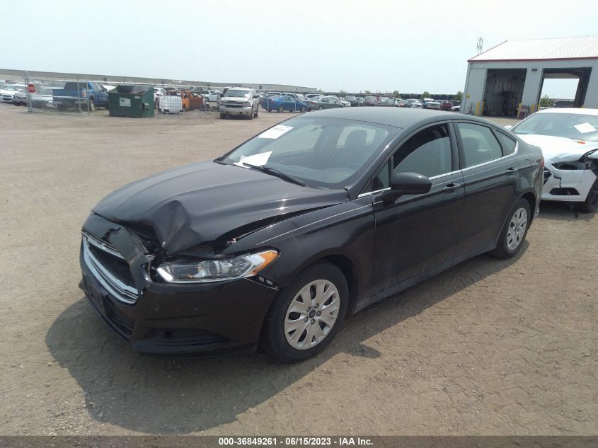 2013 FORD FUSION S - 3FA6P0G74DR260860