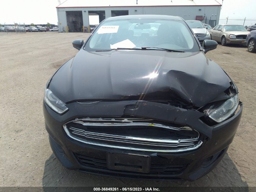 2013 FORD FUSION S - 3FA6P0G74DR260860