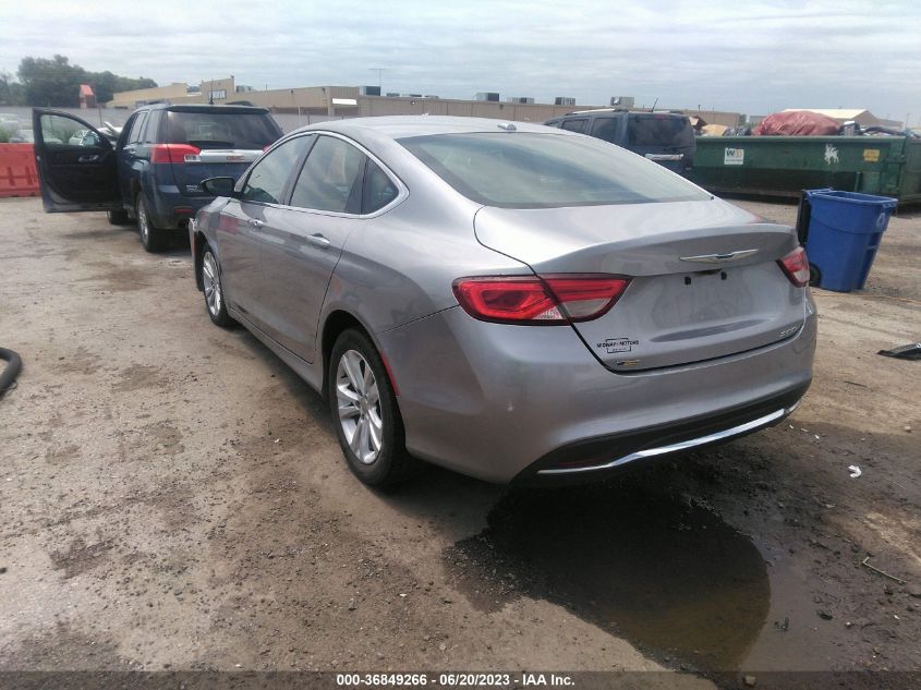 2015 CHRYSLER 200 LIMITED - 1C3CCCAB7FN668402