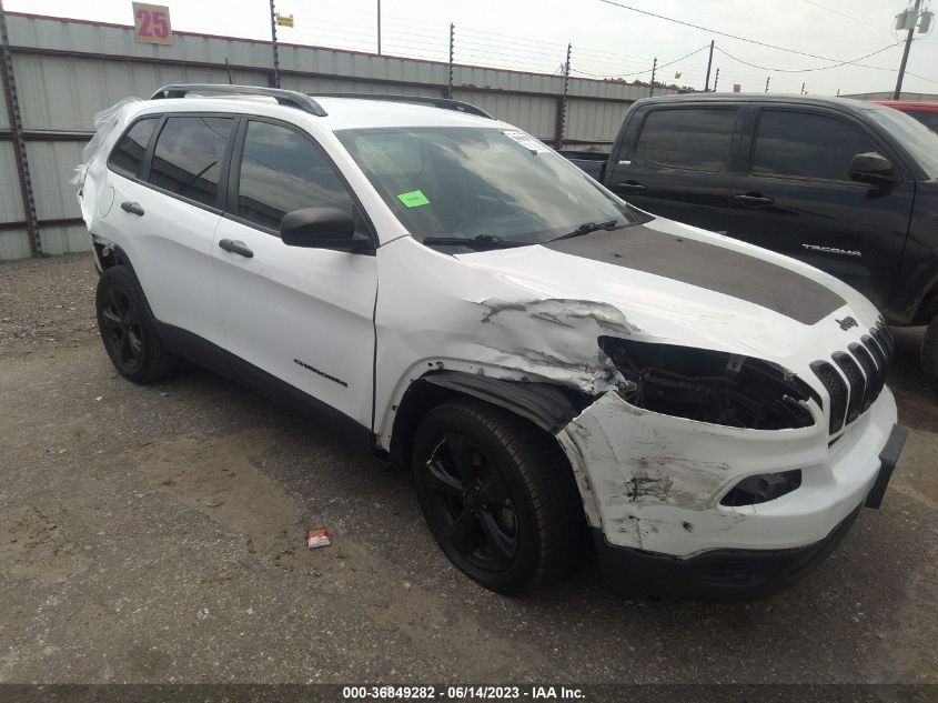 2017 JEEP CHEROKEE SPORT - 1C4PJLAB9HD237832
