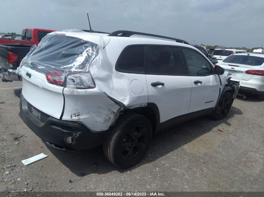 2017 JEEP CHEROKEE SPORT - 1C4PJLAB9HD237832