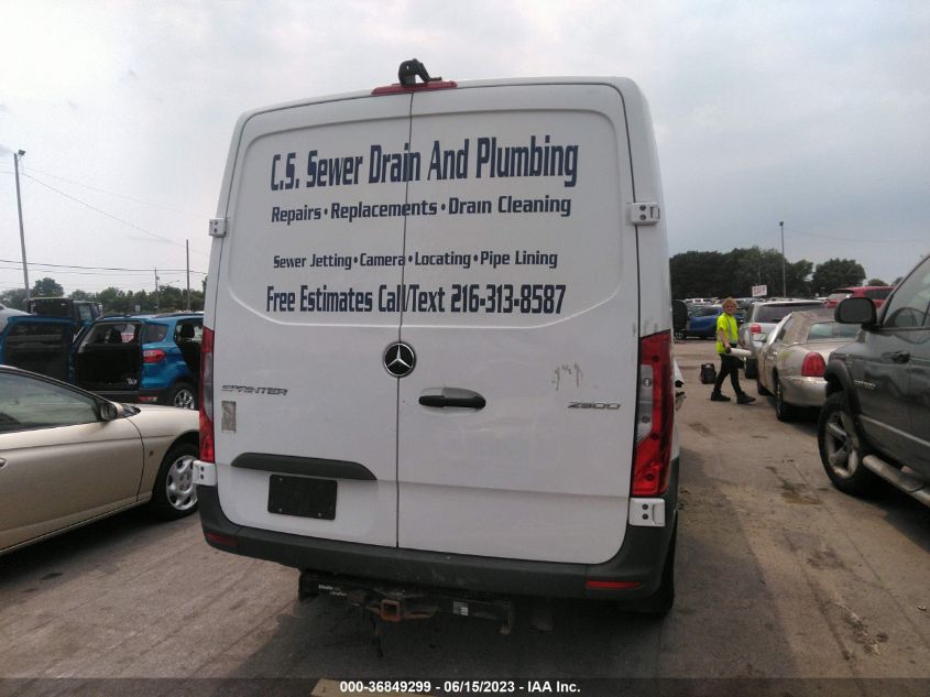 2019 MERCEDES-BENZ SPRINTER VAN WD4PF0ED1KT013131