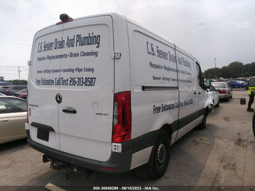 2019 MERCEDES-BENZ SPRINTER VAN WD4PF0ED1KT013131