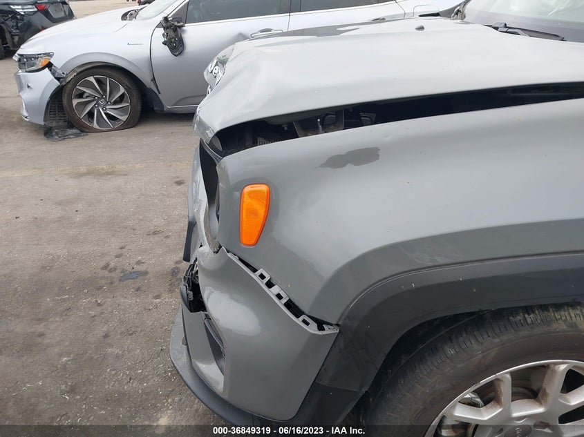 VIN ZACNJABB4KPK52982 2019 JEEP RENEGADE LATITUDE