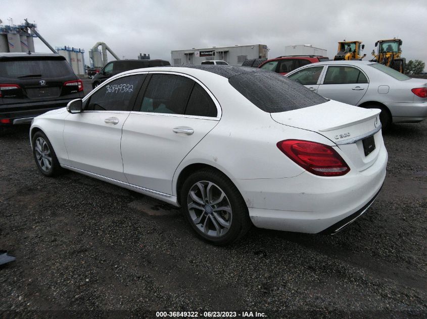 55SWF4KB0GU119014 2016 MERCEDES-BENZ C-CLASS, photo no. 3