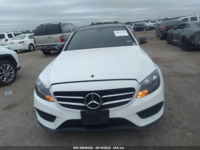 2016 MERCEDES-BENZ C-CLASS C 300 - 55SWF4JB6GU178036