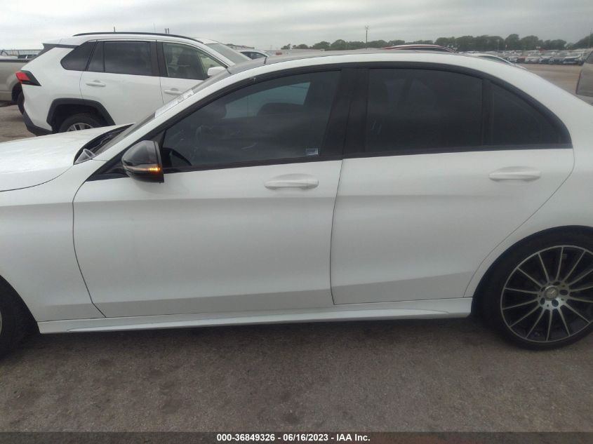 2016 MERCEDES-BENZ C-CLASS C 300 - 55SWF4JB6GU178036
