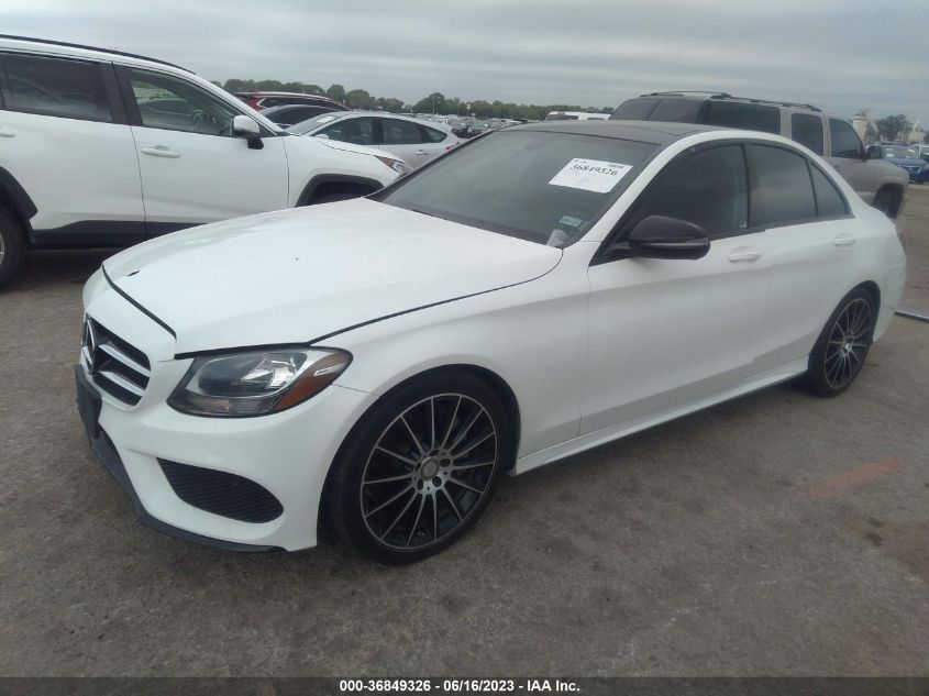 2016 MERCEDES-BENZ C-CLASS C 300 - 55SWF4JB6GU178036