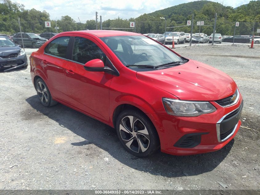 2017 CHEVROLET SONIC PREMIER - 1G1JF5SB8H4134685