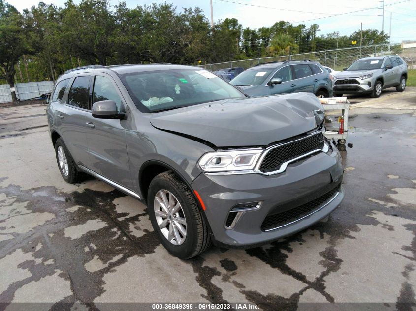 2022 DODGE DURANGO SXT - 1C4RDHAG6NC172951