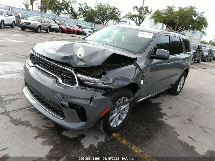 2022 DODGE DURANGO SXT - 1C4RDHAG6NC172951