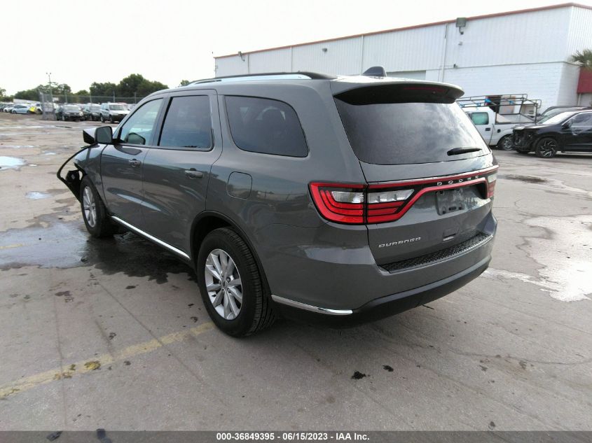 2022 DODGE DURANGO SXT - 1C4RDHAG6NC172951