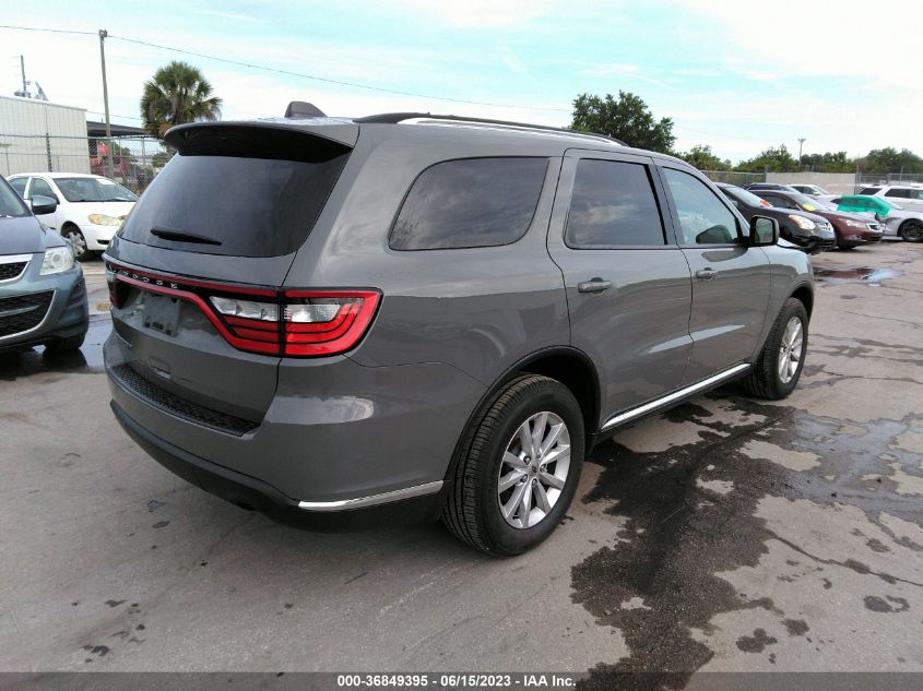 2022 DODGE DURANGO SXT - 1C4RDHAG6NC172951