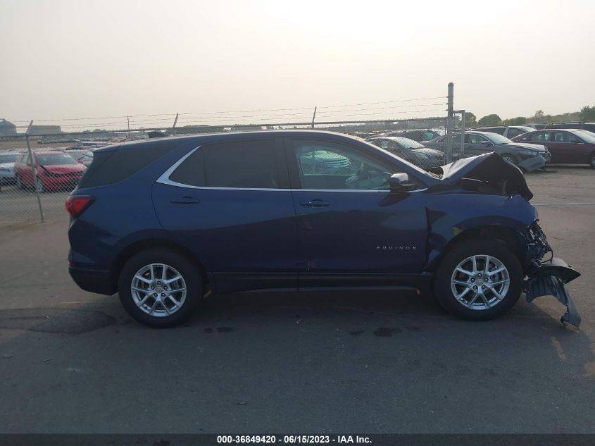 2022 CHEVROLET EQUINOX LT - 3GNAXUEV5NL156385