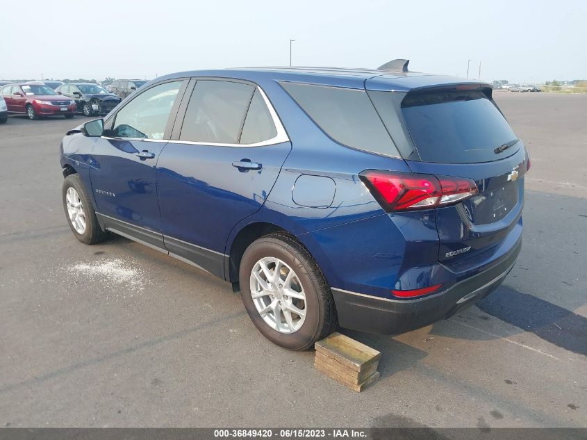 2022 CHEVROLET EQUINOX LT - 3GNAXUEV5NL156385