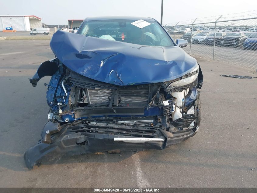 2022 CHEVROLET EQUINOX LT - 3GNAXUEV5NL156385