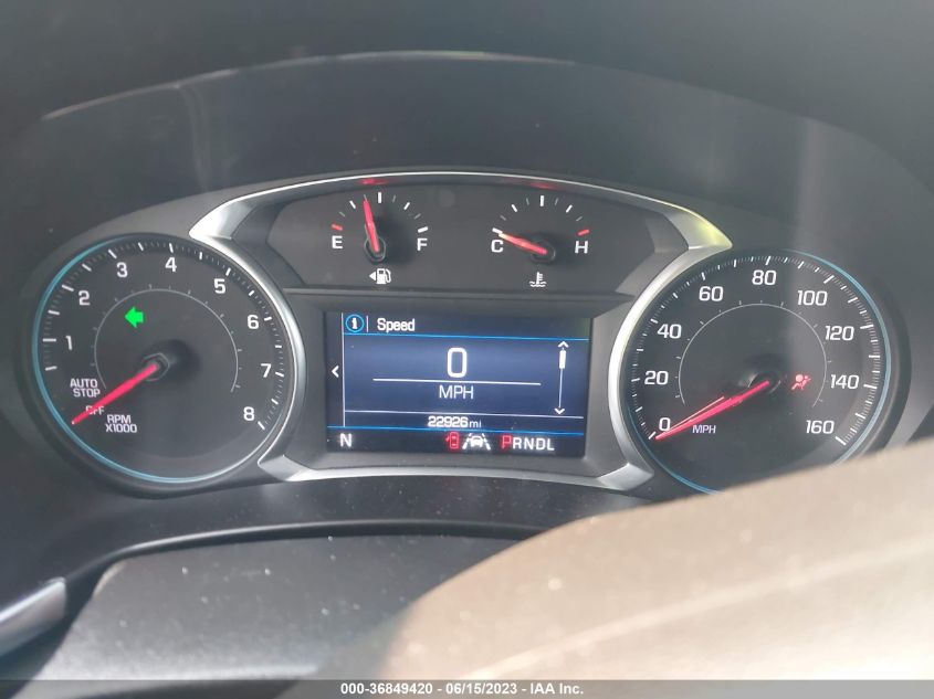 2022 CHEVROLET EQUINOX LT - 3GNAXUEV5NL156385