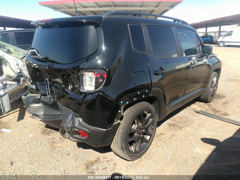 VIN ZACNJCBB8MPN16333 2021 JEEP RENEGADE LATITUDE