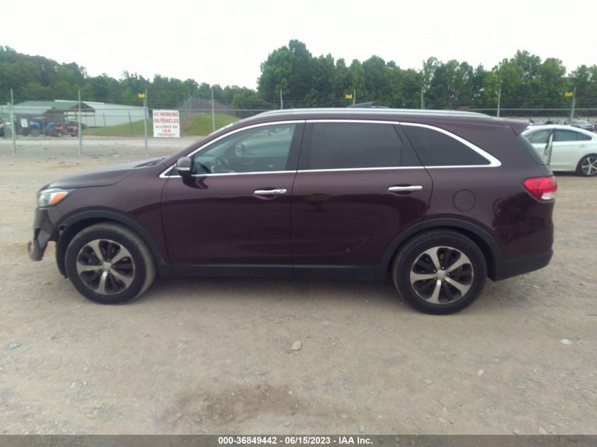 2016 KIA SORENTO EX - 5XYPH4A5XGG008118