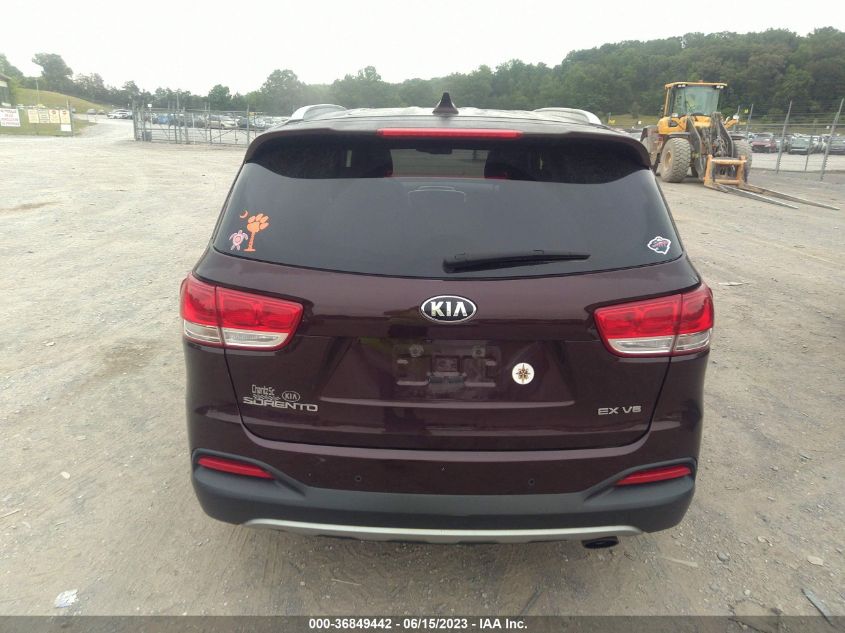 2016 KIA SORENTO EX - 5XYPH4A5XGG008118