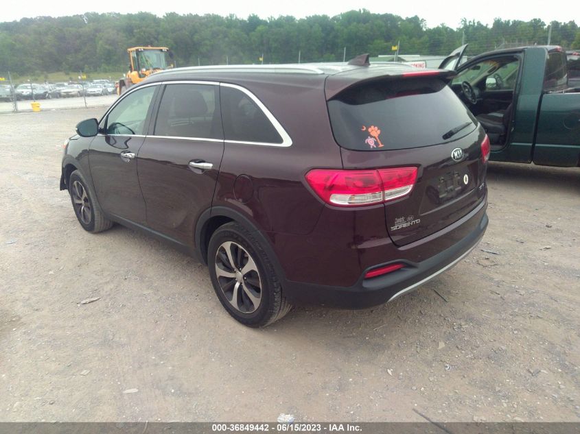 2016 KIA SORENTO EX - 5XYPH4A5XGG008118