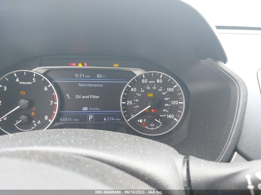 2021 NISSAN ALTIMA 2.5 SV - 1N4BL4DV2MN338737