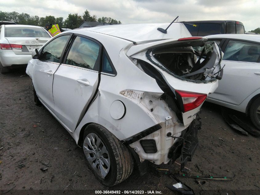 2016 HYUNDAI ELANTRA GT - KMHD35LH1GU331837
