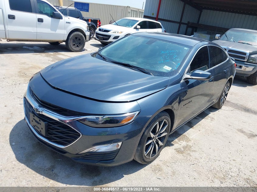 VIN 1G1ZG5STXMF063903 2021 CHEVROLET MALIBU RS