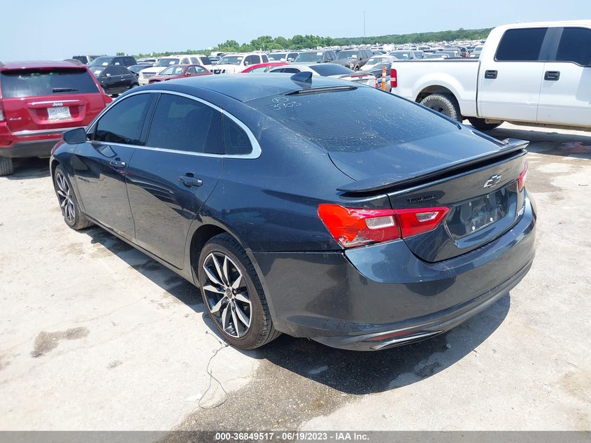 VIN 1G1ZG5STXMF063903 2021 CHEVROLET MALIBU RS