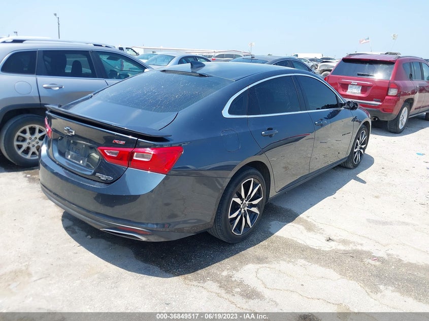 VIN 1G1ZG5STXMF063903 2021 CHEVROLET MALIBU RS
